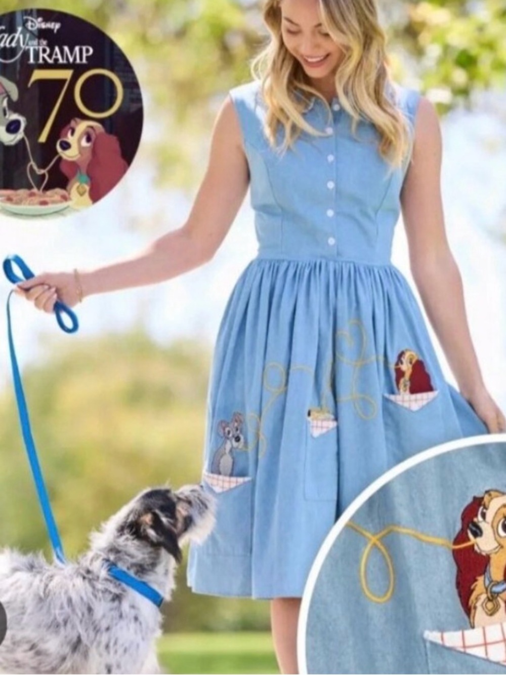 DISNEY  LADY AND THE TRAMP DRESS